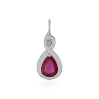 Ciondolo in argento con Rubino Bemainty