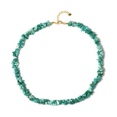 Collana in argento con Amazzonite (Riya)