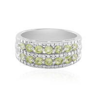 Anello in argento con Peridoto