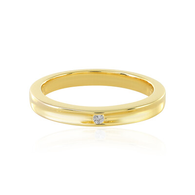 Anello in argento con Diamante PK (J)