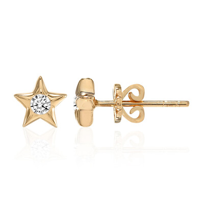 Orecchini in oro con Diamante SI1 (G) (Annette)