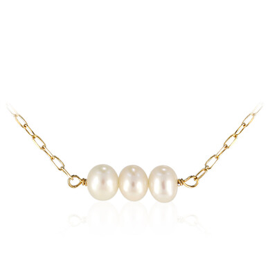 Collana in argento con Perla di Acqua Dolce