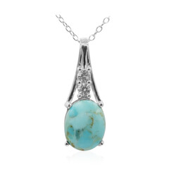 Collana in argento con Turchese