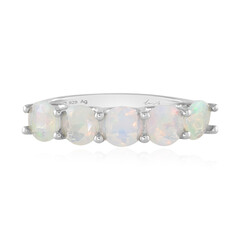 Anello in argento con Opale di Welo (de Melo)