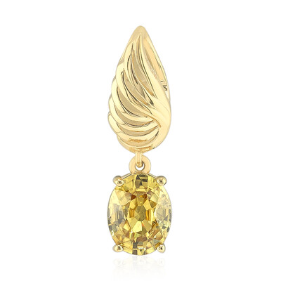Ciondolo in oro con Zircone Giallo