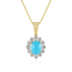 Collana in argento con Turchese Sleeping Beauty