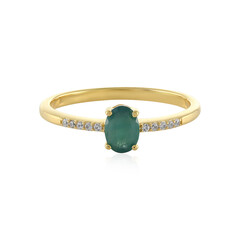 Anello in argento con Grandidierite