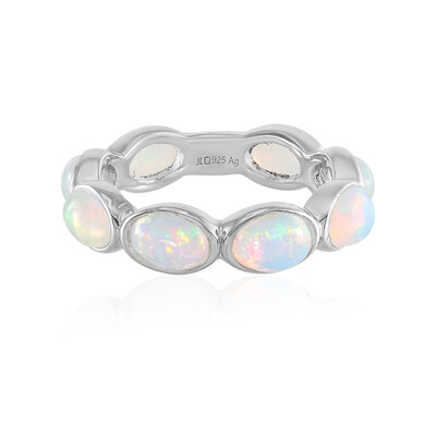 Anello in argento con Opale di Welo