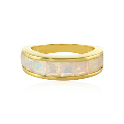 Anello in argento con Opale di Welo