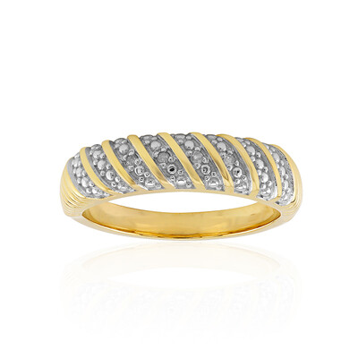 Anello in argento con Diamante I3 (I)