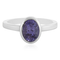 Anello in argento con Tanzanite