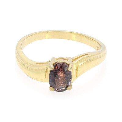 Anello in argento con Zaffiro Cangiante (non riscaldato)