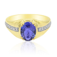 Anello in oro con Tanzanite AAA (Adela Gold)