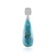 Ciondolo in argento con Turchese (MONOSONO COLLECTION)