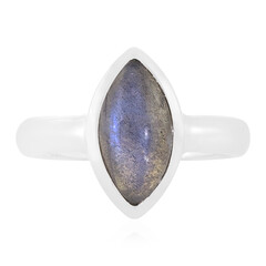 Anello in argento con Labradorite