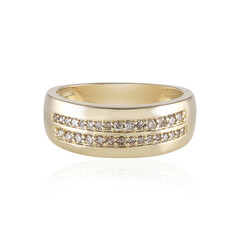Anello in oro con Diamante Cioccolato I2 (KM by Juwelo)