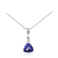 Collana in oro con Tanzanite AAA