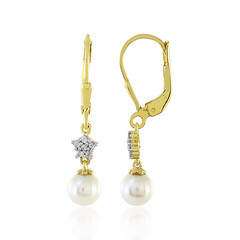 Orecchini in argento con Perla di Acqua Dolce