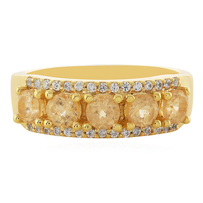 Anello in argento con Granato Imperiale