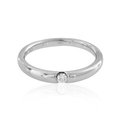 Anello in platino con Diamante Flawless (F) (LUCENT DIAMONDS)