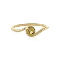 Anello in oro con Tanzanite Gialla
