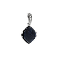 Ciondolo in argento con Dumortierite