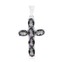 Ciondolo in argento con Quarzo Mistico