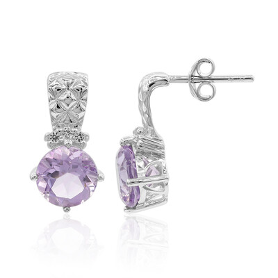 Orecchini in argento con Ametista