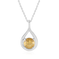 Collana in argento con Citrino
