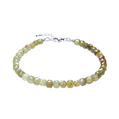 Bracciale in argento con Grossularia