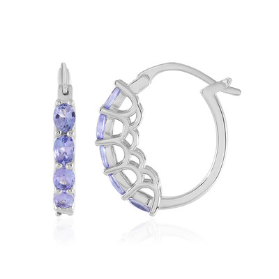 Orecchini in argento con Tanzanite