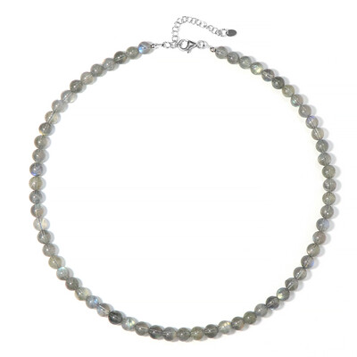 Collana in argento con Labradorite
