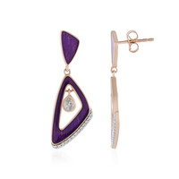 Orecchini in argento con Zircone (Adela Silber)