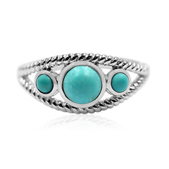 Anello in argento con Turchese Campitos (Anne Bever)