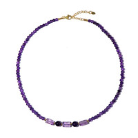 Collana in argento con Ametista Rose de France