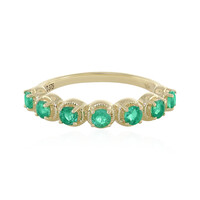 Anello in oro con Smeraldo Zambia (Adela Gold)