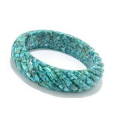 Bracciale con Mosaico turchese (Dallas Prince Designs)