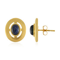 Orecchini in argento con Zaffiro Stellato Blu