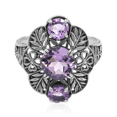 Anello in argento con Ametista