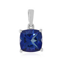 Ciondolo in argento con Topazio Blu Royal