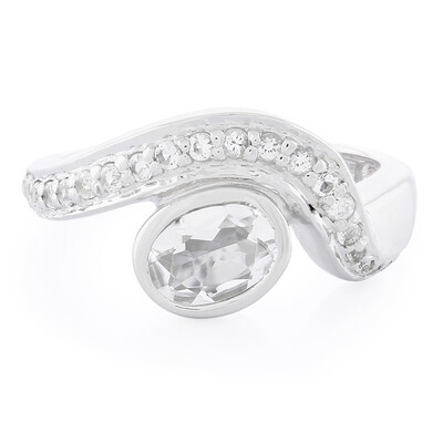 Anello in argento con Berillo Himalayano