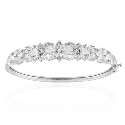 Bracciale in argento con Topazio Bianco