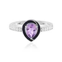 Anello in argento con Ametista Rose de France