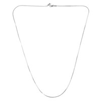 Catenina Boston regolabile con cursore in argento 925 - 61 cm - 4,35 g