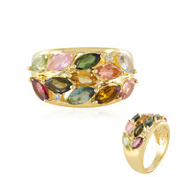 Anello in argento con Tormalina