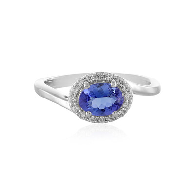 Anello in argento con Tanzanite