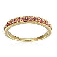 Anello in argento con Rodolite