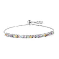 Bracciale in argento con Topazio Blu Cielo