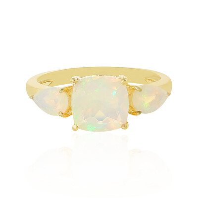 Anello in argento con Opale di Welo