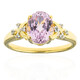 Anello in argento con Kunzite
